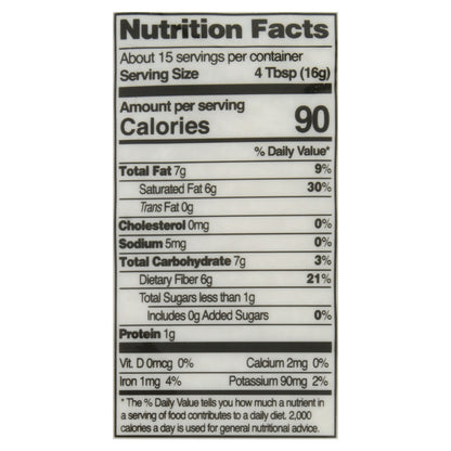 Let's Do Organic Reduced Fat Unsweetened Shredded Coconut 8.8 oz Stand Pack