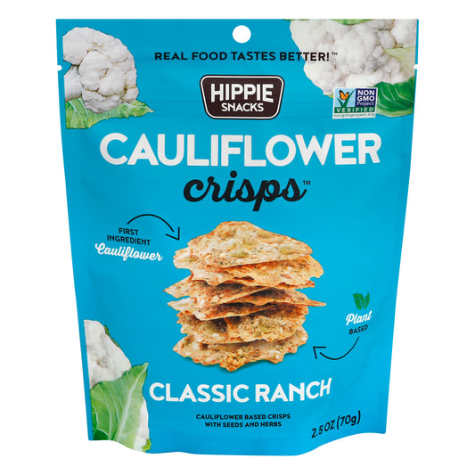 Hippie Snacks Classic Ranch Classic Ranch Cauliflower Crisps 2.5 oz