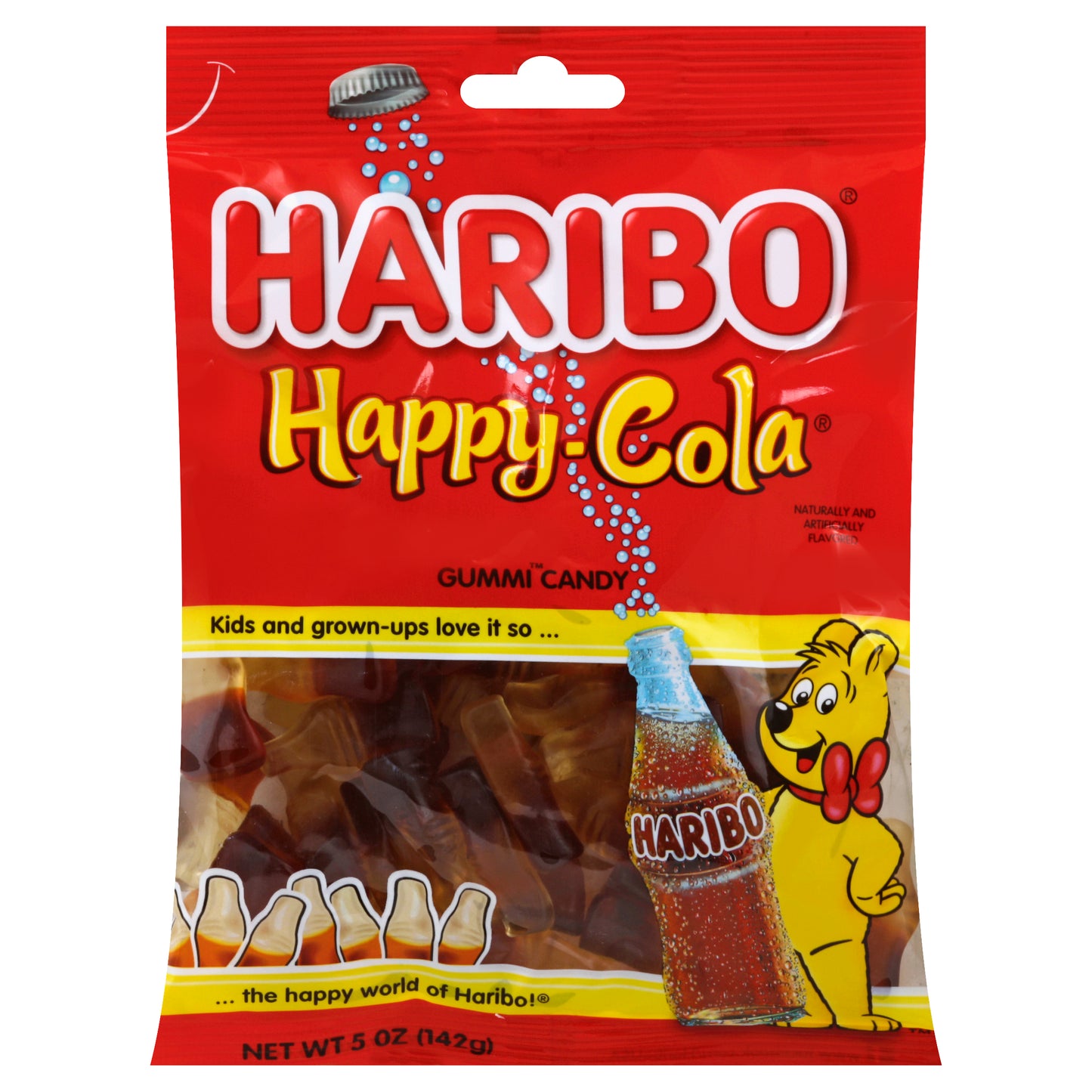 Haribo Gummi Candy 5 oz - Cola