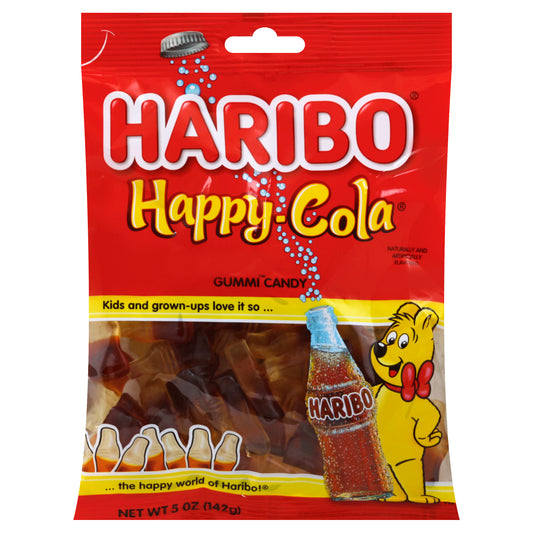Haribo Gummi Candy 5 oz - Cola