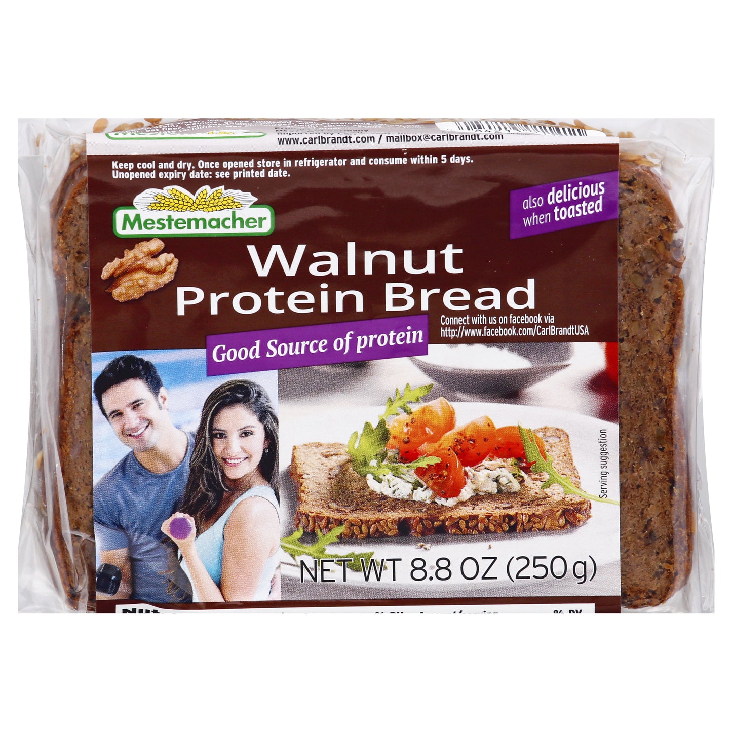 Mestemacher Protein Bread 8.8 oz