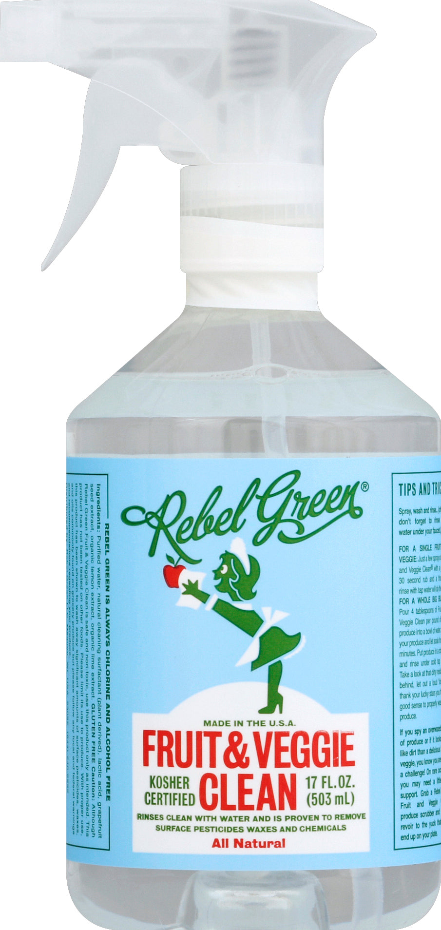 Rebel Green Fruit & Veggie Clean 17 oz