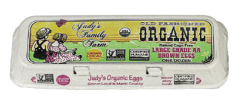 Judy's Family Farm Organic Eggs
