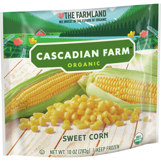 Cascadian Farm, Organic Frozen Sweet Corn, 10 Oz