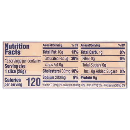 Tillamook Farmstyle Sharp Cheddar Cheese Slices 12 - 1 oz Slices