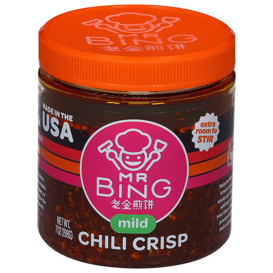 Mr Bing Mild Chili Crisp 7 oz