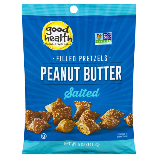 Good Health Salted Peanut Butter Filled Pretzels 5 oz