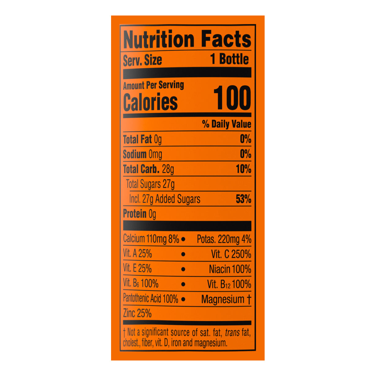 vitaminwater essential, orange-orange Bottle, 20 fl oz
