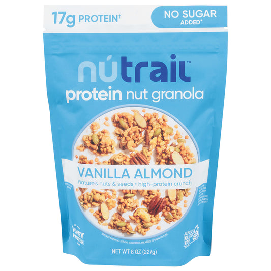 NuTrail Protein Vanilla Almond Nut Granola 8 oz