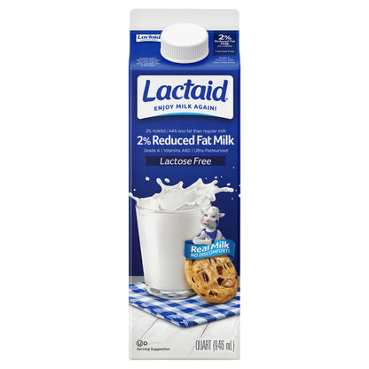 Lactaid 2% Reduced Fat Milk, 32 oz