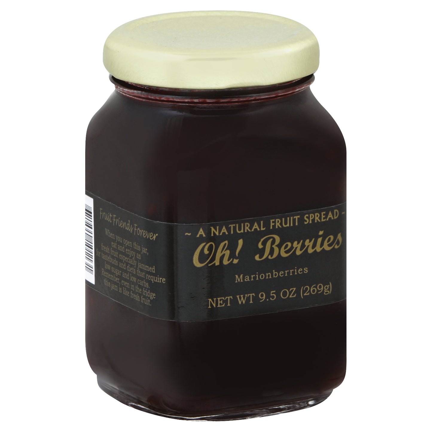 Mountain Fruit Fruit Spread  9.5 oz - Blackberries