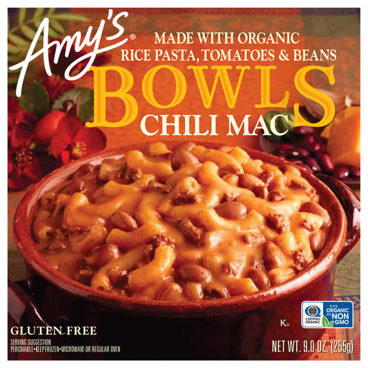 Amys Chili Mac Bowls 9 oz