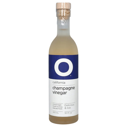 O California Champagne Vinegar 300ml (10.1oz) Glass