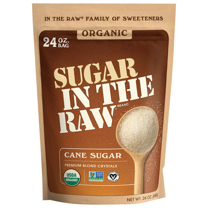 Sugar In The Raw Organic Cane Sugar, 24 oz Bag