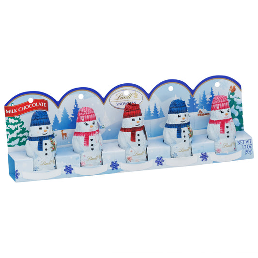 Lindt Snowman Milk Chocolate 1.7 oz