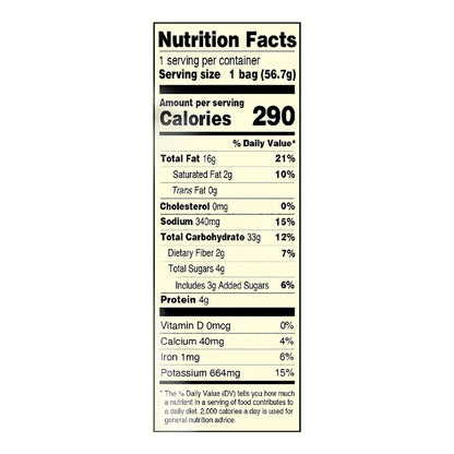 2 oz "Dirty" Maui Onion Potato Chips