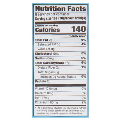 Garden of Eatin' No Salt Added Blue Corn Tortilla Chips 5.5 oz