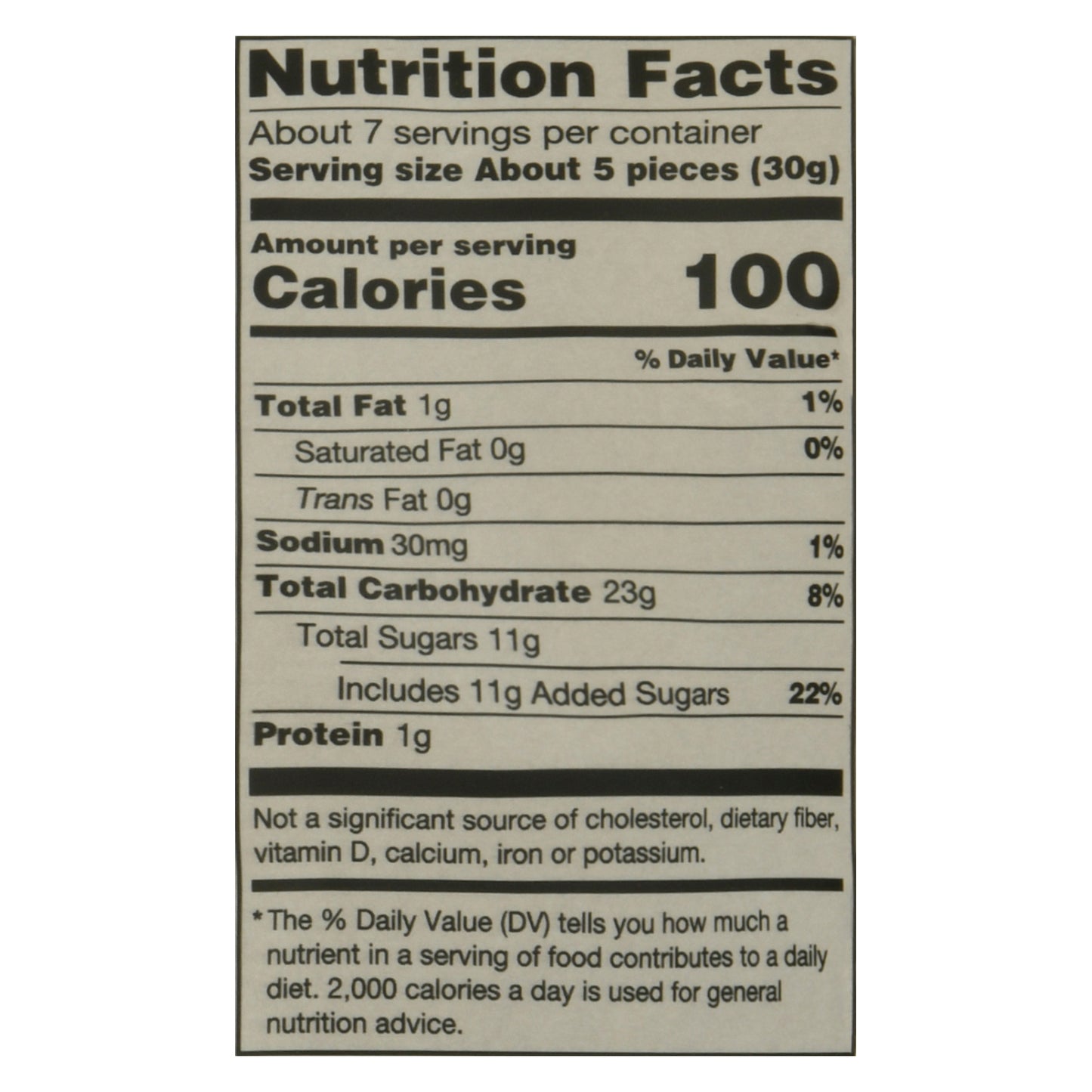 Darrell Lea Mango Flavored Soft Australian Licorice 7 oz