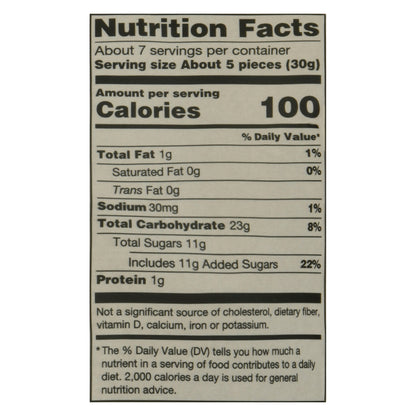 Darrell Lea Mango Flavored Soft Australian Licorice 7 oz