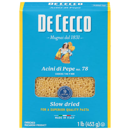 De Cecco No. 78 Acini di Pepe 1 lb
