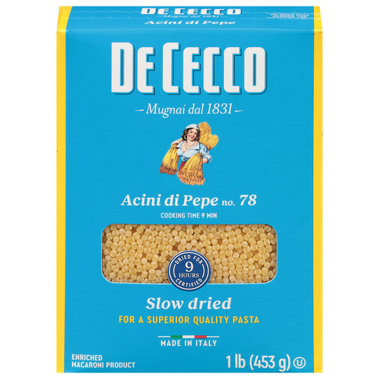De Cecco No. 78 Acini di Pepe 1 lb