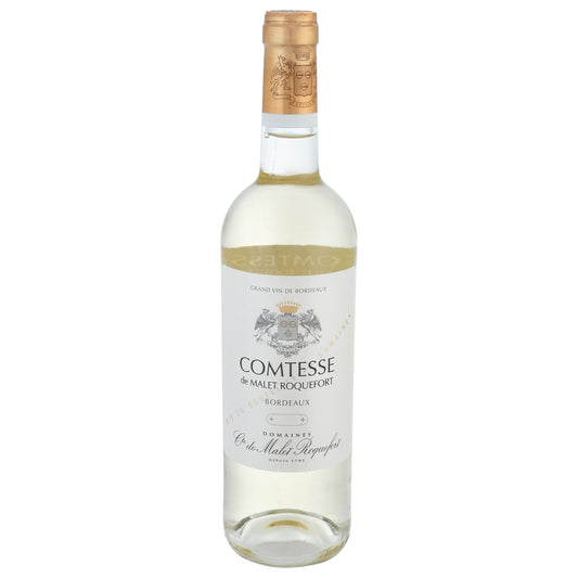 Comtesse de Malet Roquefort Bordeaux Blanc 750 ml