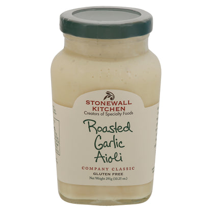 Stonewall Kitchen Gluten Free Roasted Garlic Aioli 10.25 oz