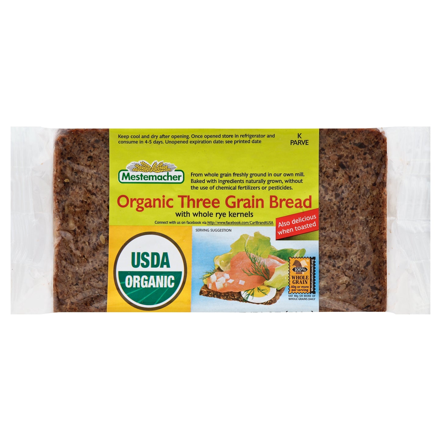 Mestemacher Bread 17.6 oz