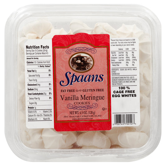 Spaans Cookies 4.5 oz - Vanilla