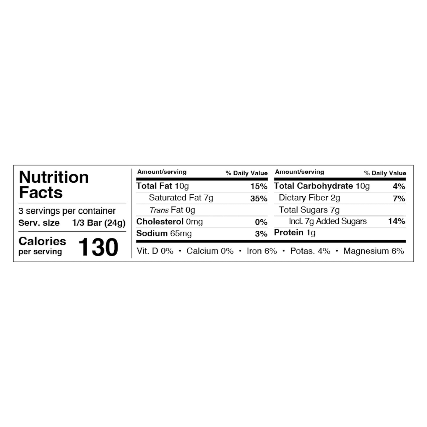 Honey Mama's Chocolate Cake Chocolate Truffle Bar 2.5oz