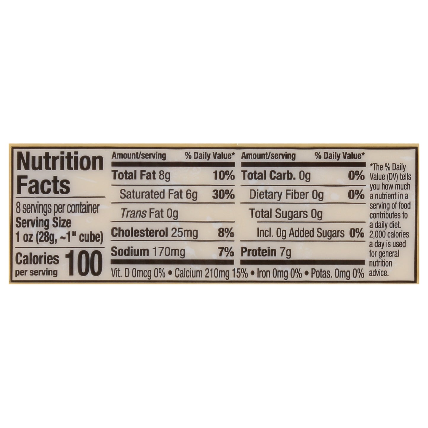 Clover Sonoma Organic Monterey Jack Cheese 8 oz