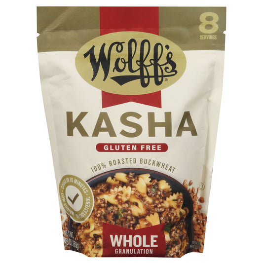 Wolff's Whole Granulation Gluten Free Kasha 13 oz