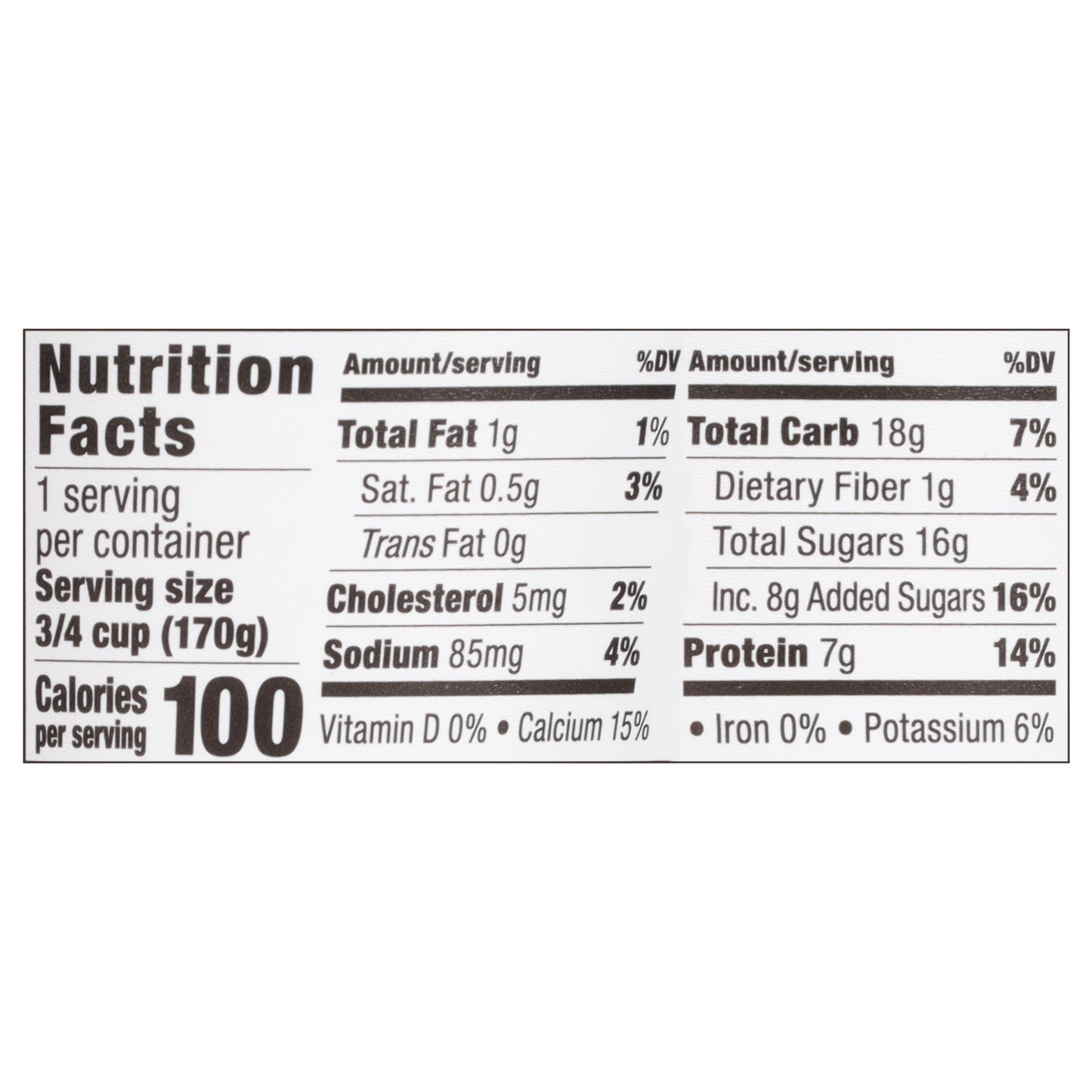 Green Valley Lactose Free Lowfat Organic Strawberry Yogurt 6 oz