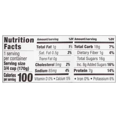 Green Valley Lactose Free Lowfat Organic Strawberry Yogurt 6 oz