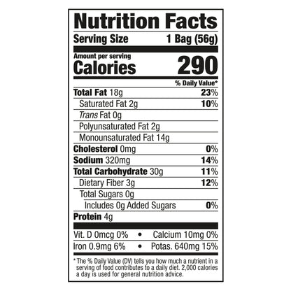 Kettle Brand Krinkle Cut Salt & Fresh Ground Pepper Potato Chips 2 oz