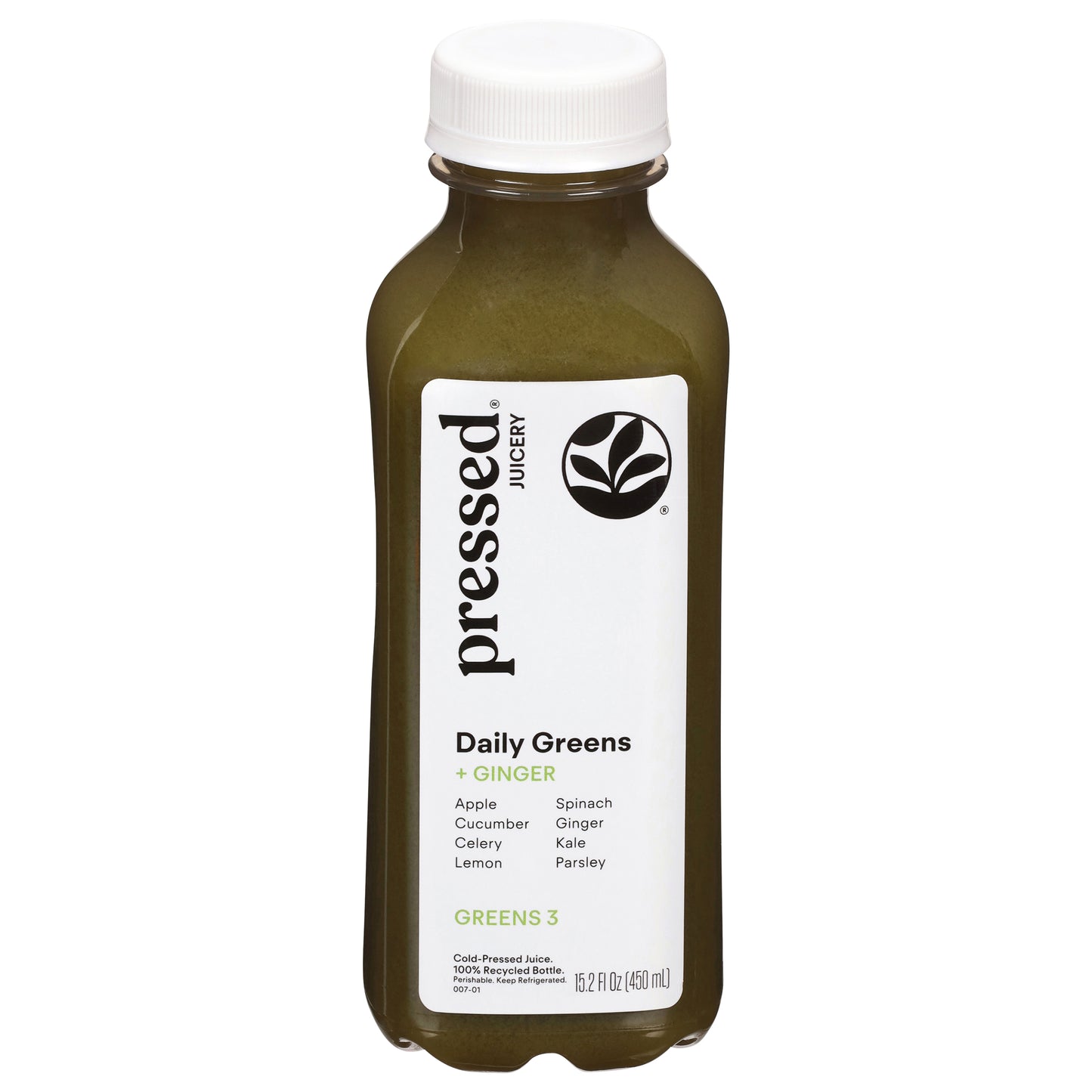 Pressed Juicery Daily Cold-Pressed Green Juice + Ginger