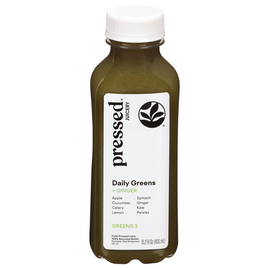 Pressed Juicery Daily Cold-Pressed Green Juice + Ginger