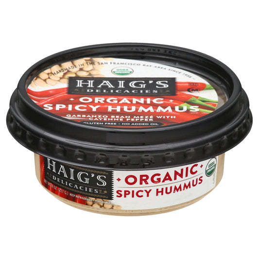 Haig's Organic Spicy Hummus 8 oz