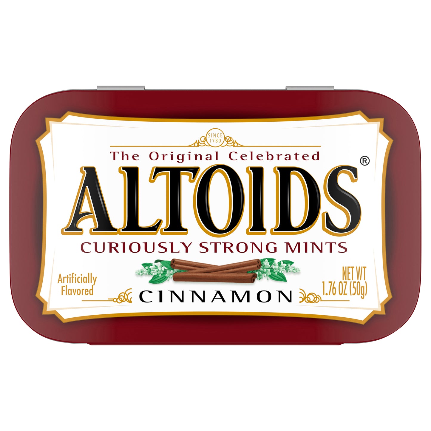 ALTOIDS Cinnamon Breath Mints, Single Pack, 1.76 oz
