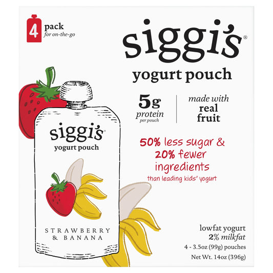 Strawberry Banana (4 x 3.5oz) Pouch