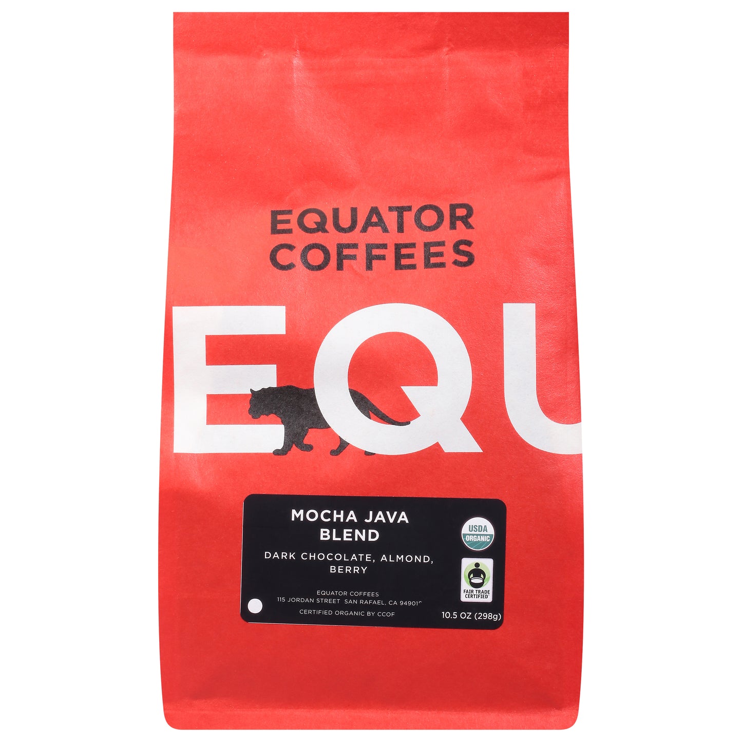 Equator Mocha Java Blend Coffee 10.5 oz