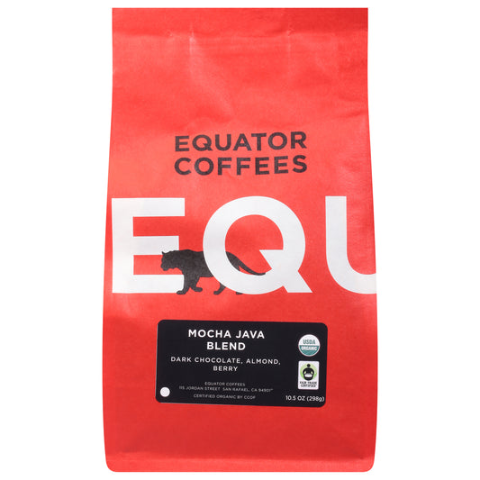 Equator Mocha Java Blend Coffee 10.5 oz