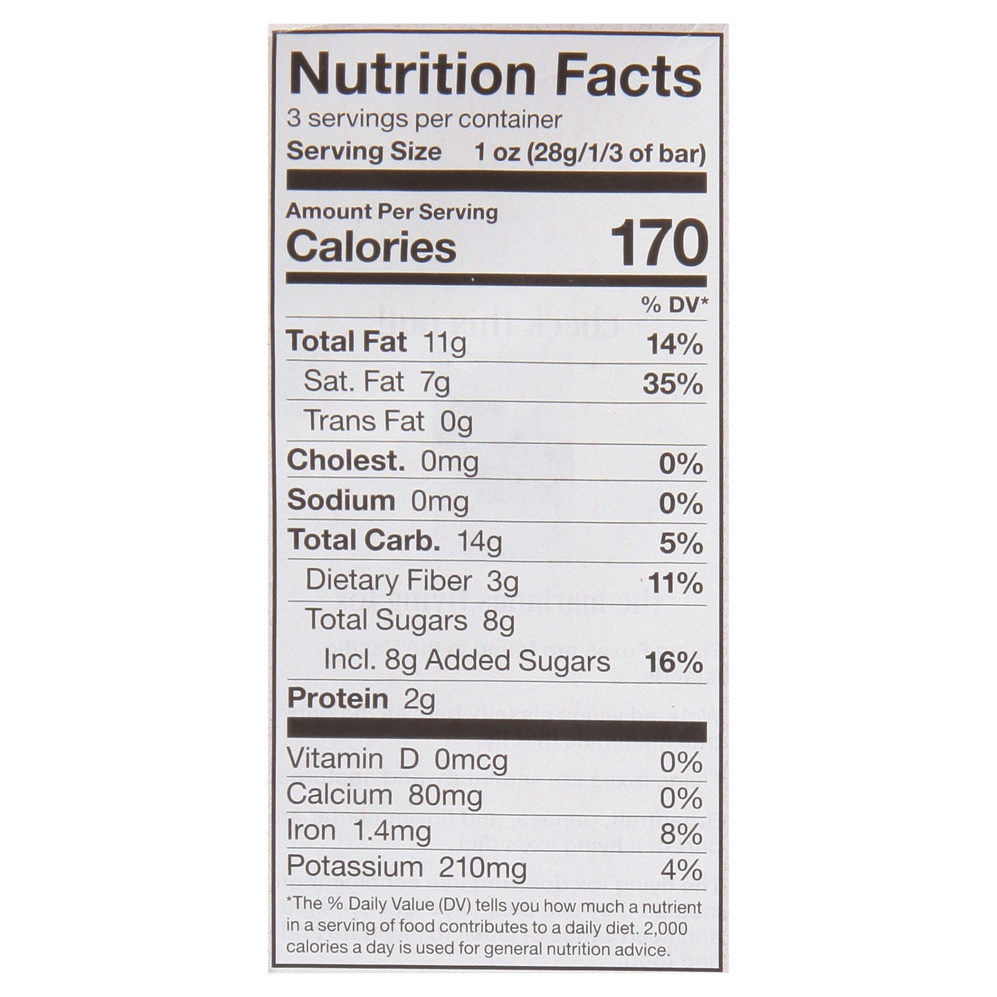 Endangered Species 72% Cocoa Cocoa Nibs Dark Chocolate 3 oz