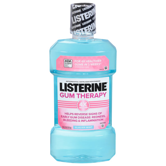 Listerine Gum Therapy Glacier Mint Mouthwash 1.0 l