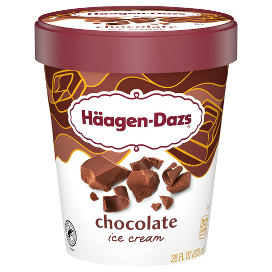 Haagen-Dazs Chocolate Ice Cream 28 fl oz