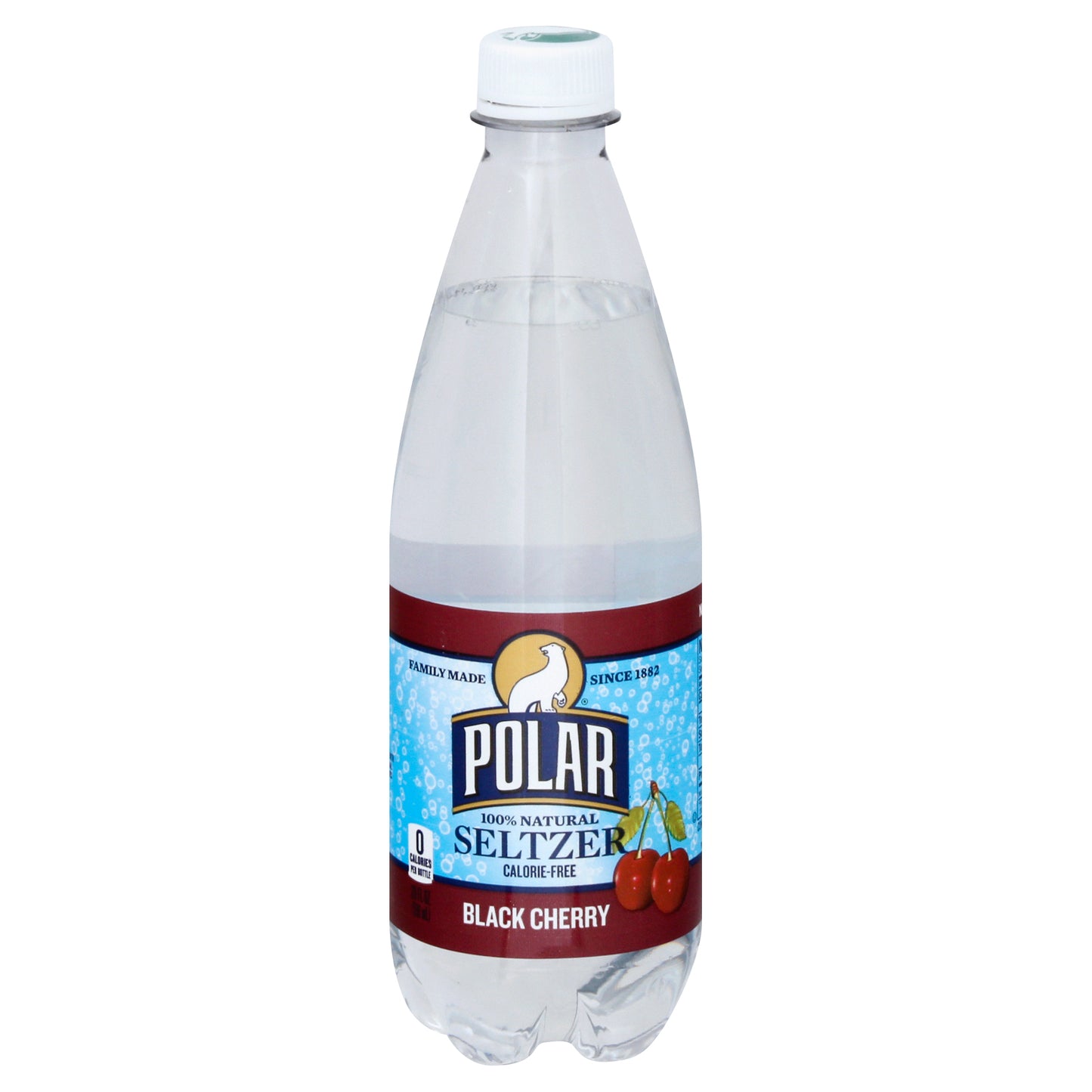 Polar 100% Natural Black Cherry Seltzer 20 oz