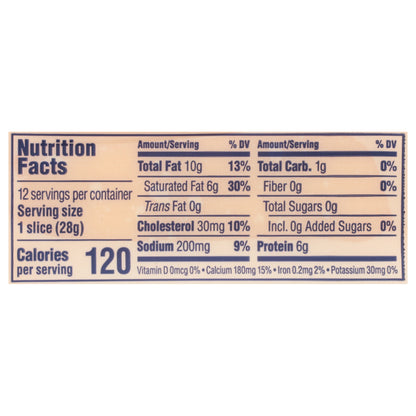 Tillamook Farmstyle Medium Cheddar Cheese Slices 12 - 1 oz Slices