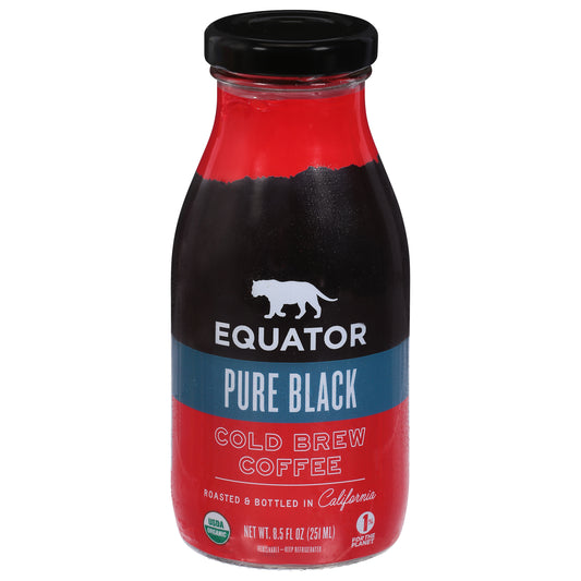Equator Pure Black Pure Black Cold Brew Coffee 8.5 fl oz