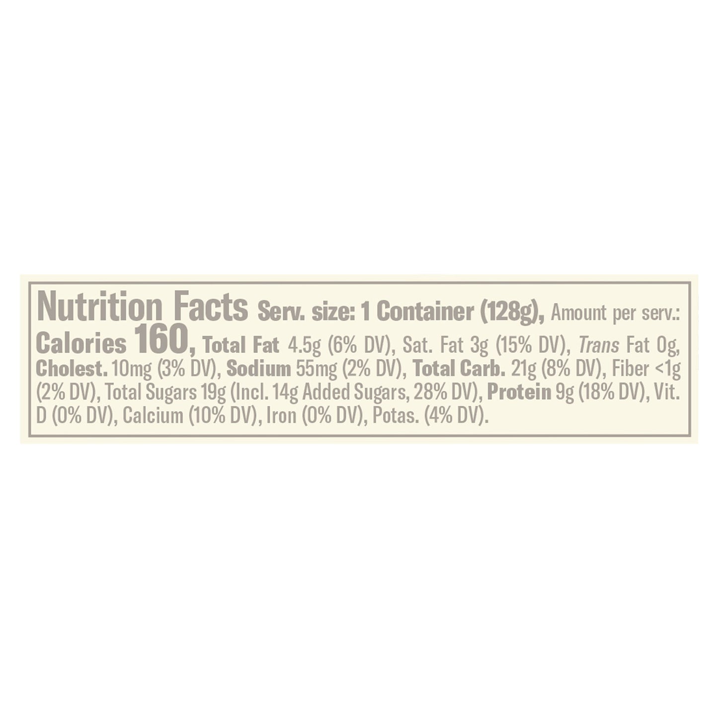 Chobani Flip Low-Fat Cookie Dough Greek Yogurt 4.5oz