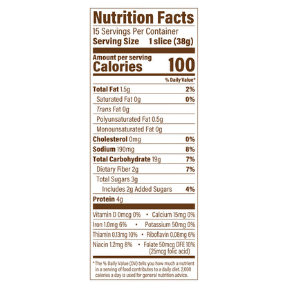 Alfaro's Artesano Golden Wheat Bakery Bread, 20 oz